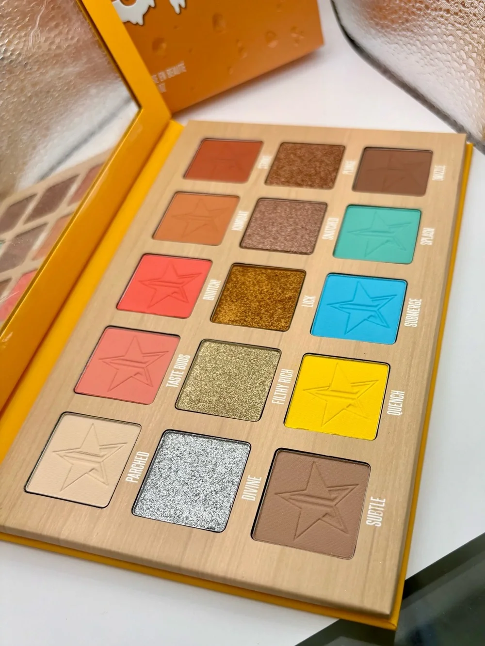 Jeffree Star Cosmetics Thirsty Eyeshadow Palette NEW W/BAR CODE & ITEM #T307A